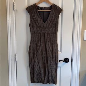 Bebe Olive midi dress size medium